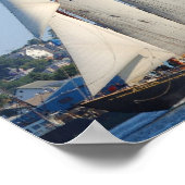 Schooner Virginia Poster (Ecke)
