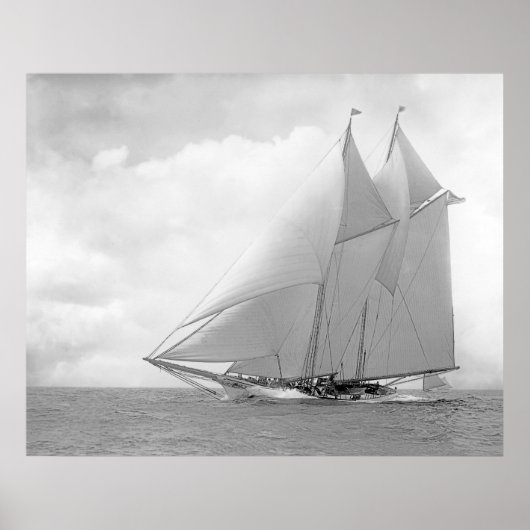 Schooner Yacht America Poster (Vorne)