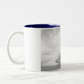 Schooner-Yacht "Amerika " Zweifarbige Tasse (Links)