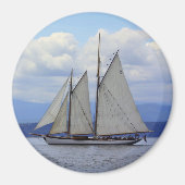 Schooner Zodiac Magnet (Vorne)