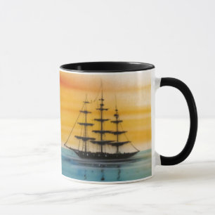 Schooners bei Sunset Design Coffee Tasse