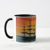 Schooners bei Sunset Design Coffee Tasse (Links)