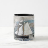 Schooners Sloop Sailing Winslow Homer Tasse (Zentrum)