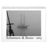 Schooners u. Boote - 2013 Kalender (Titelbild)