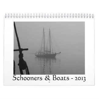 Schooners u. Boote - 2013 Kalender