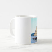 Schoonersegeln-Tasse Kaffeetasse (Vorderseite Links)
