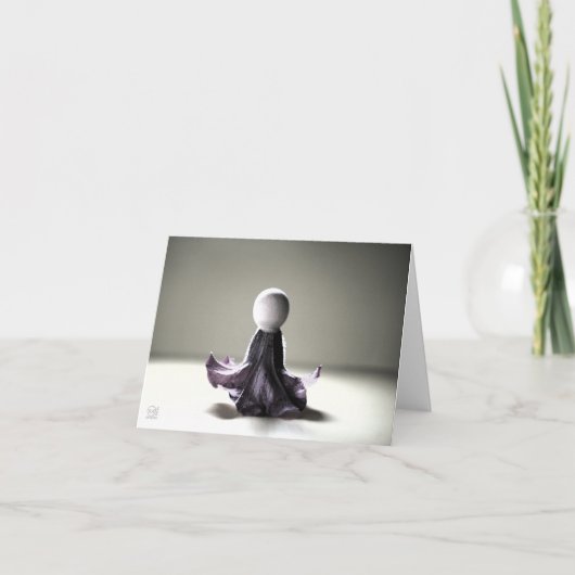 Schoonheid in eenvoud en kleine dingen. dankeskarte (Vorderseite)