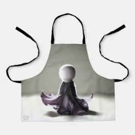 Schoonheid in eenvoud en kleine dingen. schürze