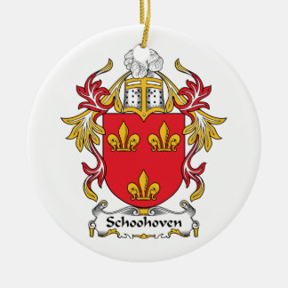 Schoonhoven Familienwappen Keramikornament