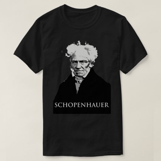 Schopehauer T-Shirt (Design vorne)