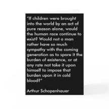 Schopenhauer Muttertagskarte