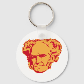 Schopenhauer Portrait Schlüsselanhänger