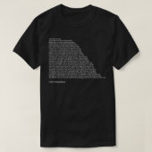 Schopenhauer Quotes T-Shirt (Design vorne)