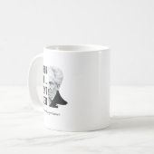 Schopenhauer-Zitat Lustige Philosophen-Aussage Kaffeetasse (Vorderseite Links)