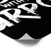 Schöpfen mit Absicht Bibel Gott Jesus religiöse Ch Poster (Ecke)