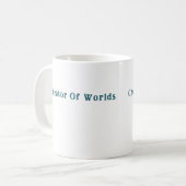 Schöpfer der World Tasse: Perfektes Geschenk für S Kaffeetasse (Vorderseite Links)