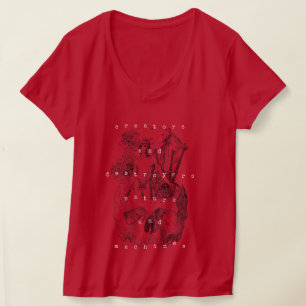 Schöpfer und Zerstörer Natur und Maschinen T-Shirt