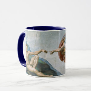 Schöpfung Adams (ca. 1511)   Michelangelo Tasse
