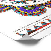 Schöpfungsgeschichte Poster (Ecke)