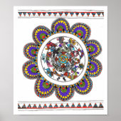 Schöpfungsgeschichte Poster (Vorne)