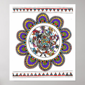 Schöpfungsgeschichte Poster