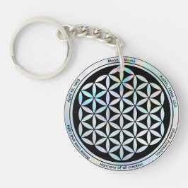 Schöpfungsharmonie-Symbol-Magnet Schlüsselanhänger