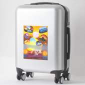 Schöpfungsmutter Göttin Träume Welten Fantasie Lie Aufkleber (Koffer)