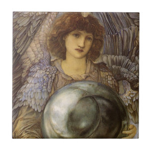 Schöpfungstage, Erster Tag von Burne Jones Fliese