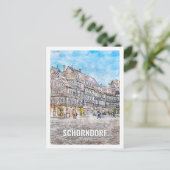 Schorndorf Deutschland Berühmter Aussichtsberg Postkarte (Stehend Vorderseite)