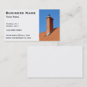 Schornstein Visitenkarte (Vorne/Hinten)