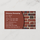 Schornstein-Visitenkarten Visitenkarte (Vorderseite)