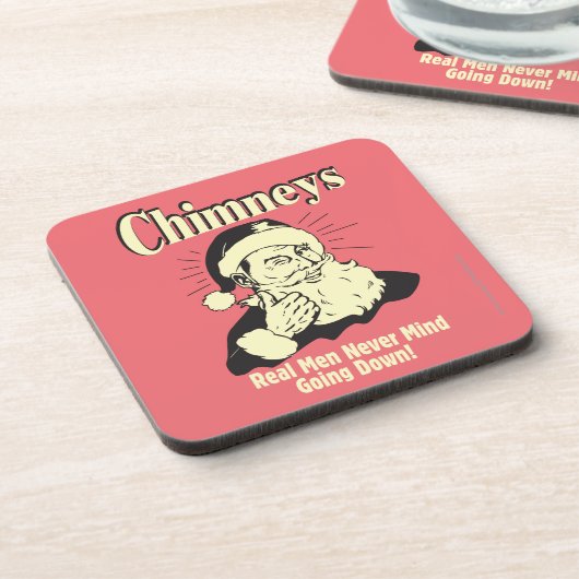 Schornsteine: Echte Männer haben nichts dagegen, h Untersetzer (Linke Seite)