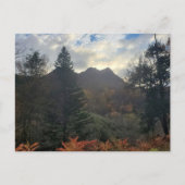 Schornsteine in den Sonnenuntergang Große, rauchig Postkarte (Vorderseite)