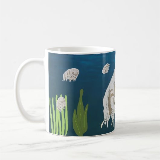 Schornsteine unter Wasser Kaffeetasse (Links)