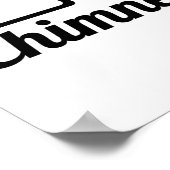 Schornsteinfeger Poster (Ecke)