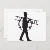 Schornsteinfeger Postkarte (Vorne/Hinten)