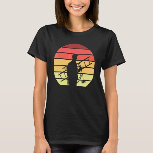 Schornsteinfeger Retro Kaminfeger T-Shirt (Vorderseite)