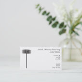 Schornsteinfeger Visitenkarte (Stehend Vorderseite)