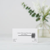 Schornsteinfeger Visitenkarte (Stehend Vorderseite)