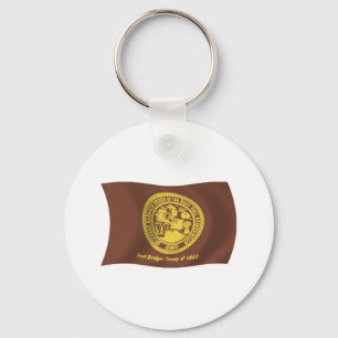 Schoshone Bannock Stämme Flagge Schlüsselanhänger