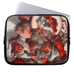 Schoß des Weihnachtsmanns Laptopschutzhülle