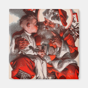 Schoß des Weihnachtsmanns Magnet