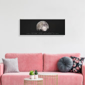 "SCHOSS FÜR DEN MUND" LEINWANDDRUCK (Insitu (Wohnzimmer))