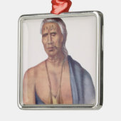 Schoss-PA-Gewinn-Soe, ein Delaware-Leiter Silbernes Ornament (Links)