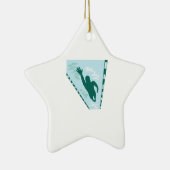 Schoss-Schwimmer Keramikornament (Rechts)