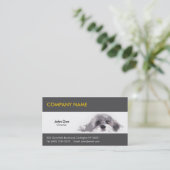 Schoßhund-Visitenkarten Visitenkarte (Stehend Vorderseite)