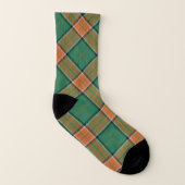 Schotte-Art-ClanPollockTartan kariert Socken (Rechts - Außen)