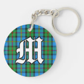 Schotte Clan MacLeod von Harris Tartan Kariert Schlüsselanhänger (Rückseite)