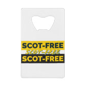 Schotte frei geldbeutel flaschenöffner (Vorderseite)