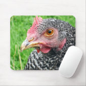 Schotte-graue Henne-Huhn - Geflügel Mousepad (Mit Mouse)